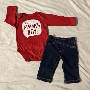 3/$20 "Mama's Boy!" Outfit
